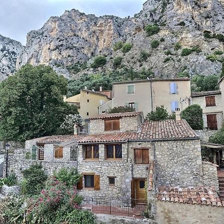 Studio Vue Sur La Roche, Au Calme Moustiers #1 Lejlighed Eksteriør billede